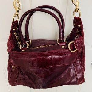 Rebecca Minkoff Burgundy Leather Purse